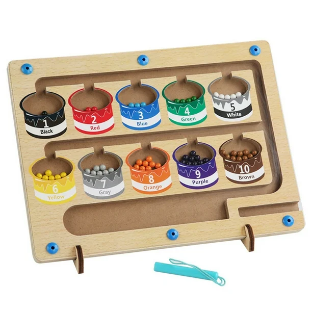 Magnetic Rolling Bead Counting Toy - BrightyToys