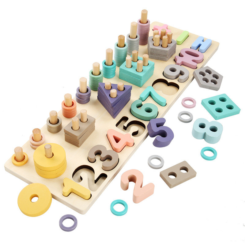 Math Blocks Set – Counting Stackers Ages 6+